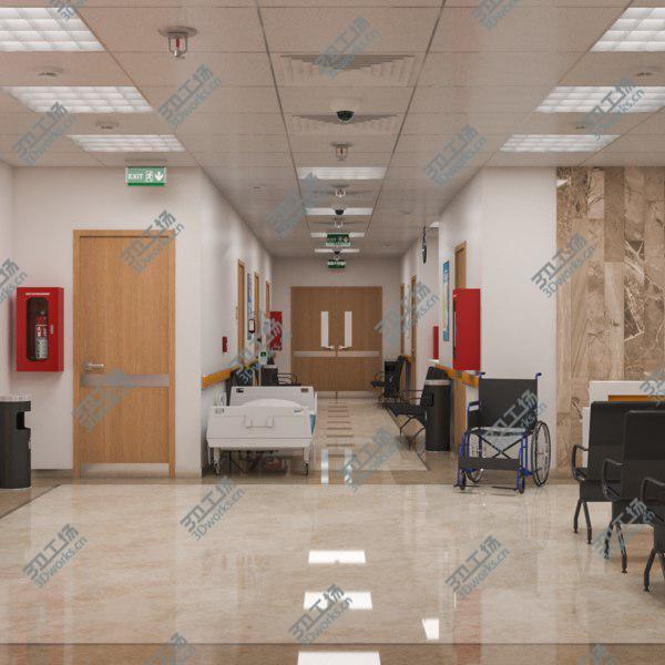 images/goods_img/20210312/Hospital Interior Scene model/1.jpg